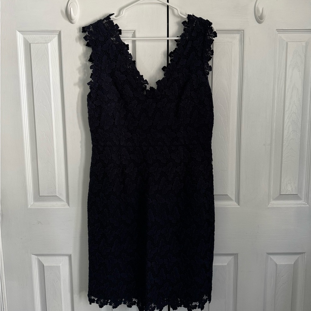 Lily Pulitzer Blue Lace Dress